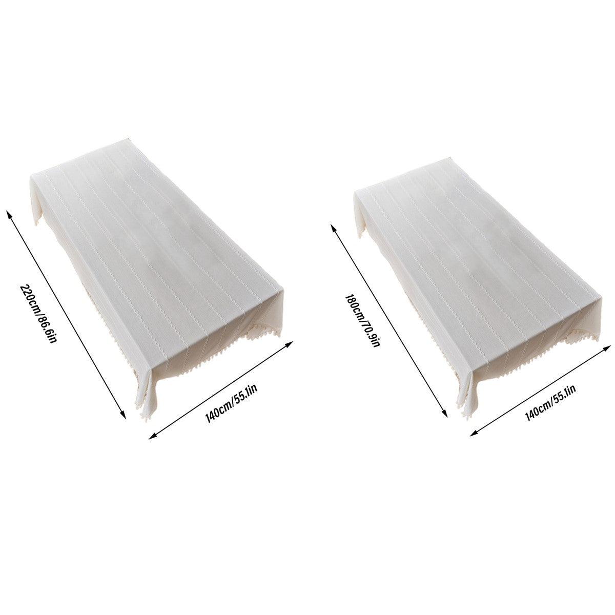 Rectangular Tablecloth Home Dining Table Cover Coffee Table Cloth Waterproof - 140x220cm
