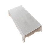 Rectangular Tablecloth Home Dining Table Cover Coffee Table Cloth Waterproof - 140x220cm - Rear View
