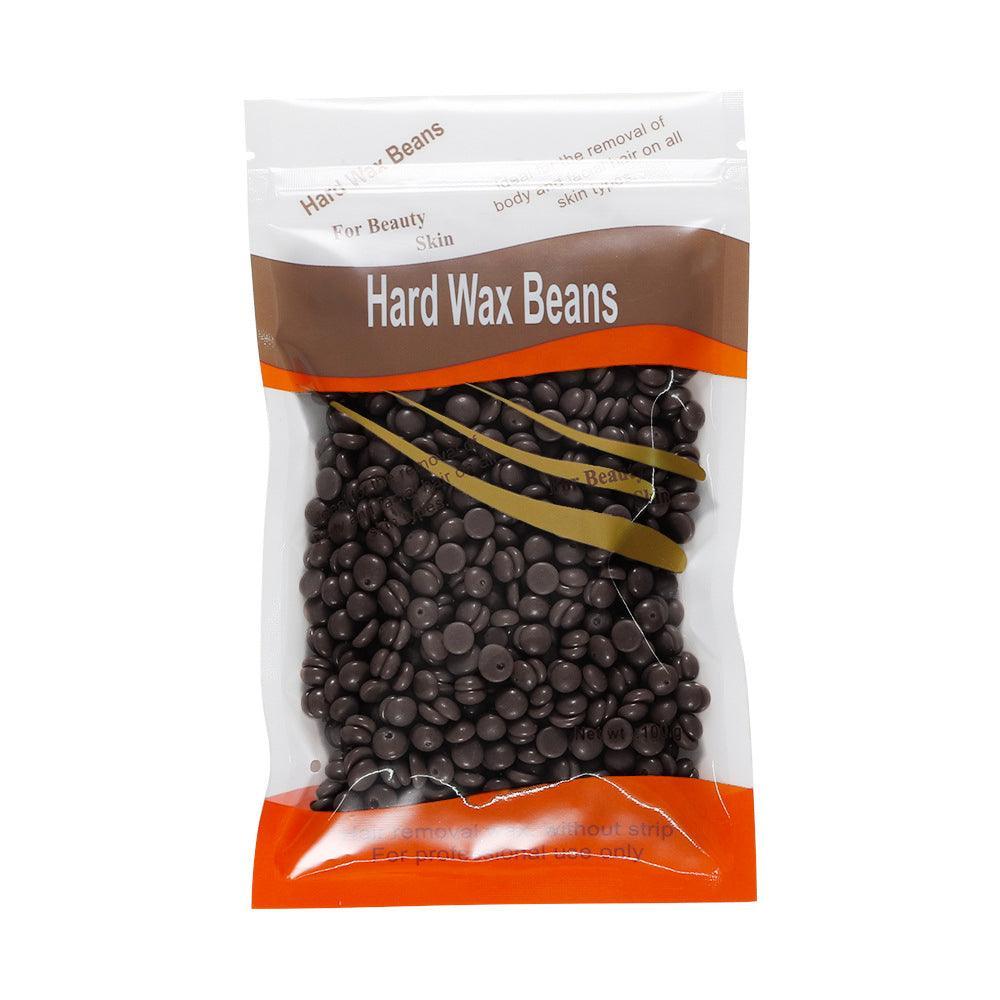 300G Hard Wax Bean No Strip No Pain Hot Film Body Waxing Hair Removal Depilatory - Tea Tree