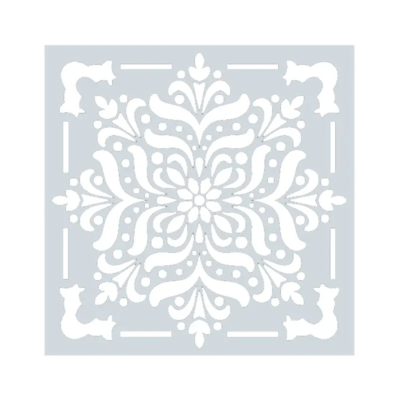16 Pack Mandala Painting Stencils Drawing Dot Templates For Floor Wall DIY Decor