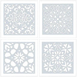 16 Pack Mandala Painting Stencils Drawing Dot Templates For Floor Wall DIY Decor - Extra Image
