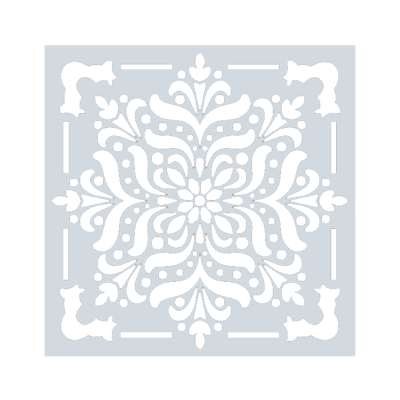 16 Pack Mandala Painting Stencils Drawing Dot Templates For Floor Wall DIY Decor