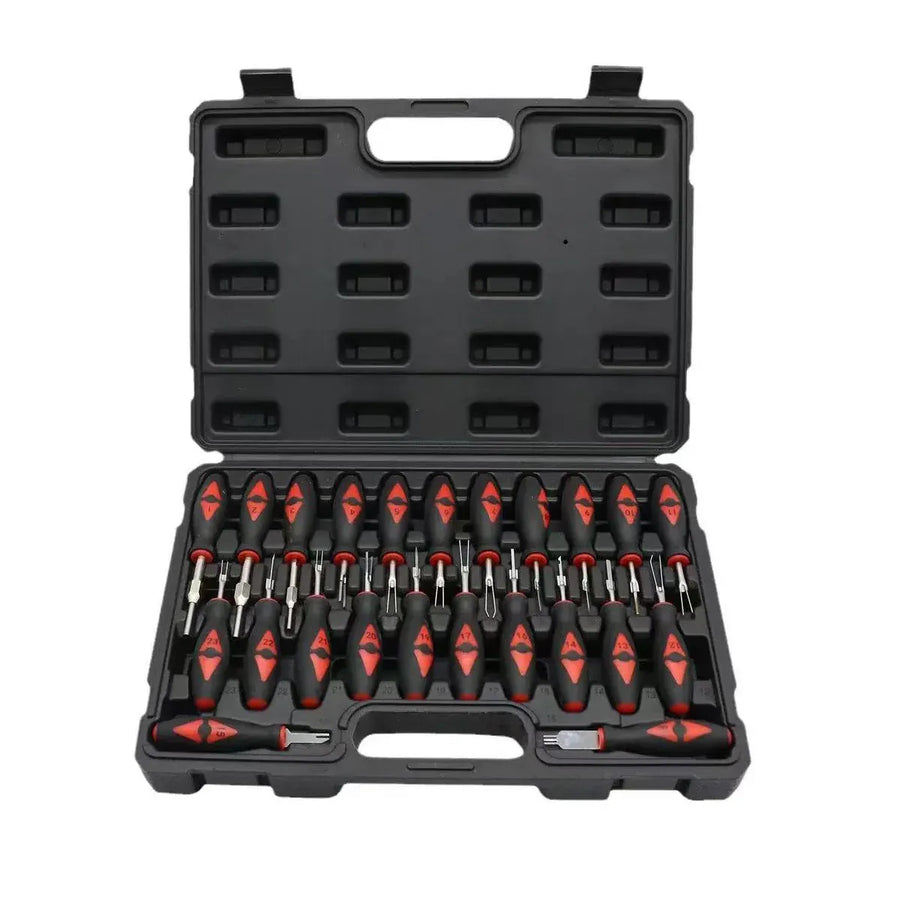 23PCS Wire Terminal Removal Tools Car Electrical Connector Pin Extractor Repair