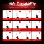 23PCS Wire Terminal Removal Tools Car Electrical Connector Pin Extractor Repair
