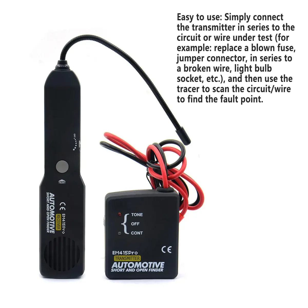 Automotive Circuit Tester LED Indicator for Vehicle Diagnostics Repair Mechanics