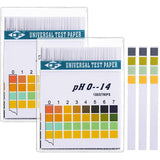 100pcs pH Test Strips 0-14 Alkaline Acid Litmus Kit for Urine Saliva Water - Front View