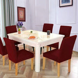 6X Stretch Chair Cover Seat Covers Spandex Washable Banquet Wedding Party Decora - Lake Blue - Extra Image