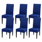 6X Stretch Chair Cover Seat Covers Spandex Washable Banquet Wedding Party Decora - Brown - Extra Image