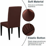 6X Stretch Chair Cover Seat Covers Spandex Washable Banquet Wedding Party Decora - Beige - Extra Image