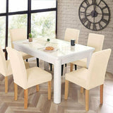 6X Stretch Chair Cover Seat Covers Spandex Washable Banquet Wedding Party Decora - Beige