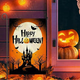 Christmas Halloween Garden Flag House Yard Decorative Double Sided Outdoor - Thanksgiving1 - Low Angle