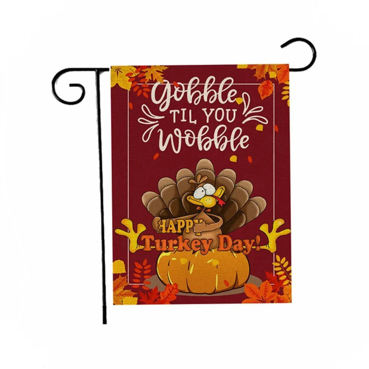 Christmas Halloween Garden Flag House Yard Decorative Double Sided Outdoor - Thanksgiving1