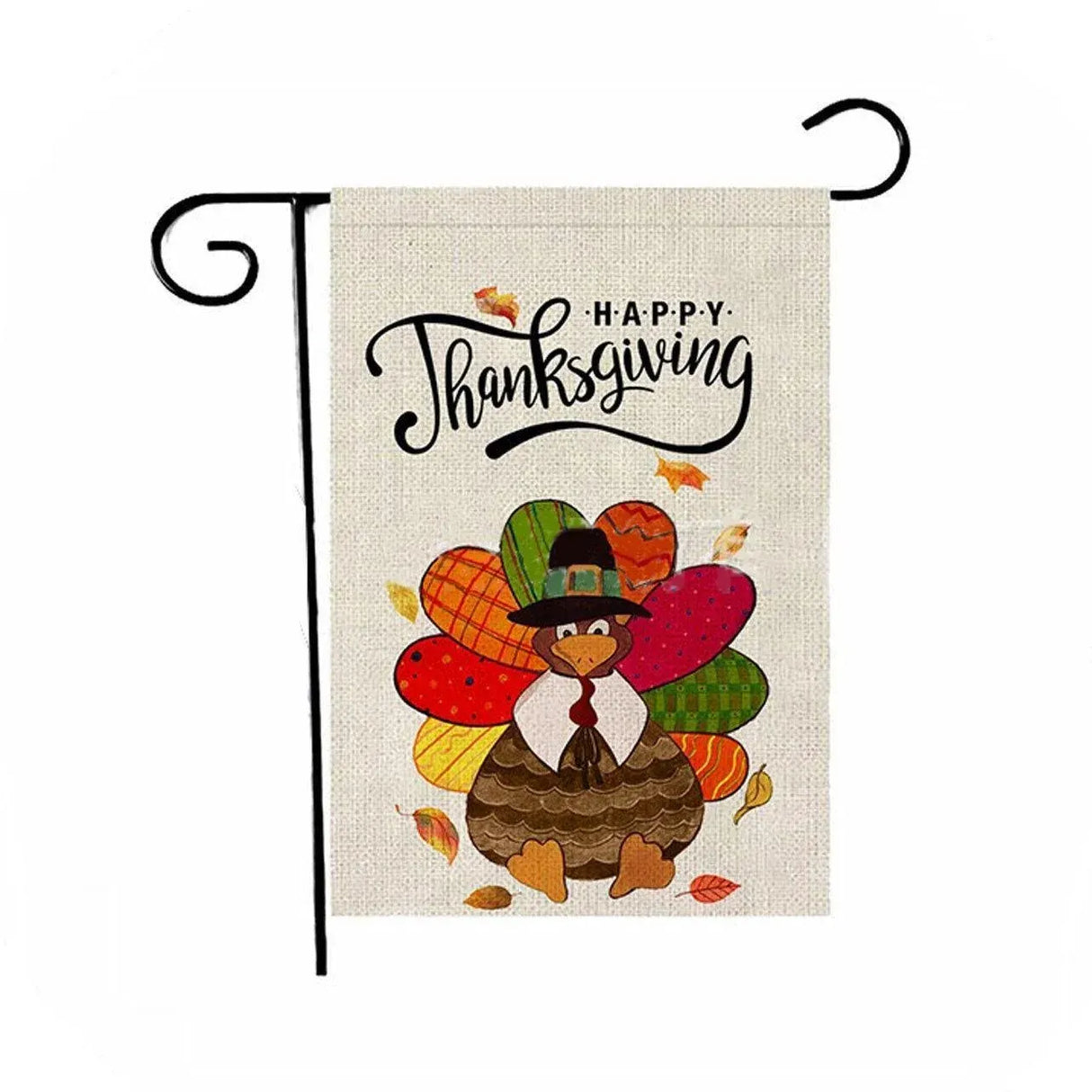 Christmas Halloween Garden Flag House Yard Decorative Double Sided Outdoor - Thanksgiving1