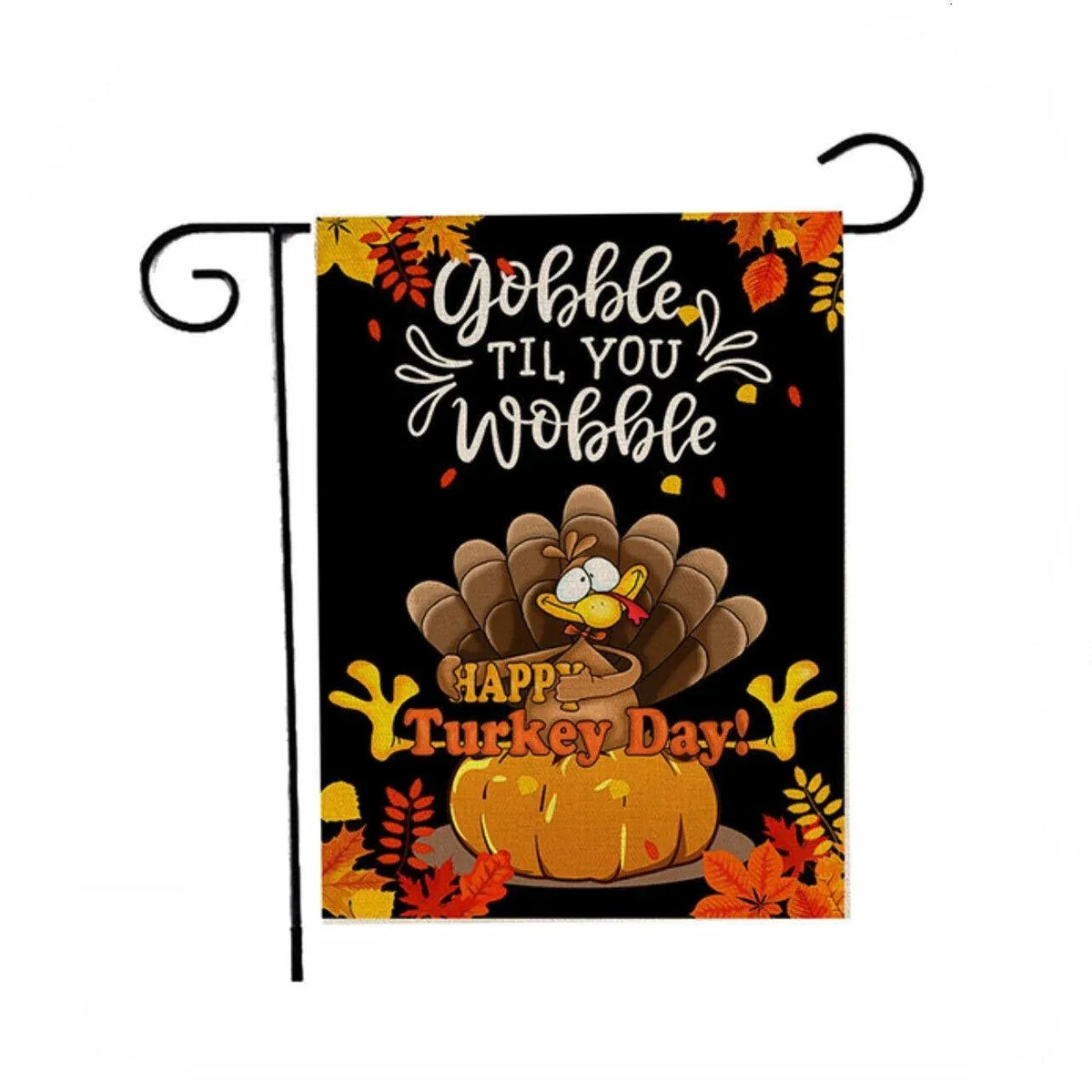 Christmas Halloween Garden Flag House Yard Decorative Double Sided Outdoor - Thanksgiving7