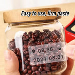 Transparent Thermal Label Printer Paper Roll Self Adhesive 220pcs Per Roll - 40x30cm