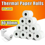 50 Rolls 80X80mm Thermal Paper Cash Register Receipt Roll