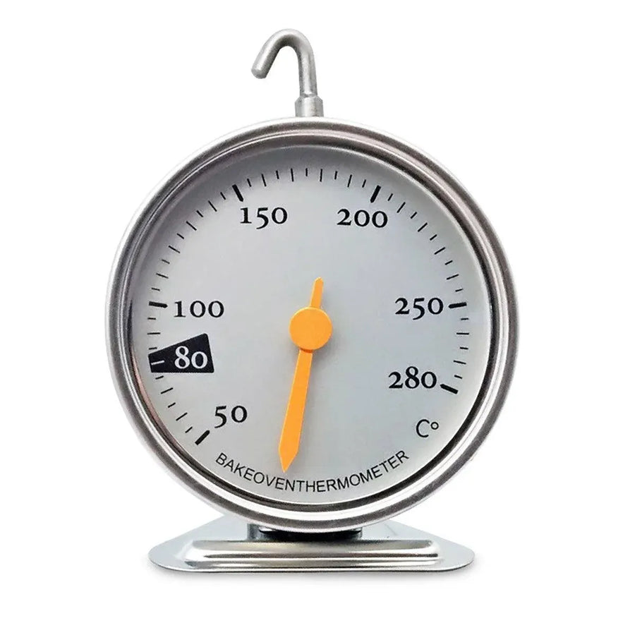 1-Piece Mechanical Oven Thermometer with Hook and Stand