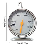 1-Piece Mechanical Oven Thermometer with Hook and Stand