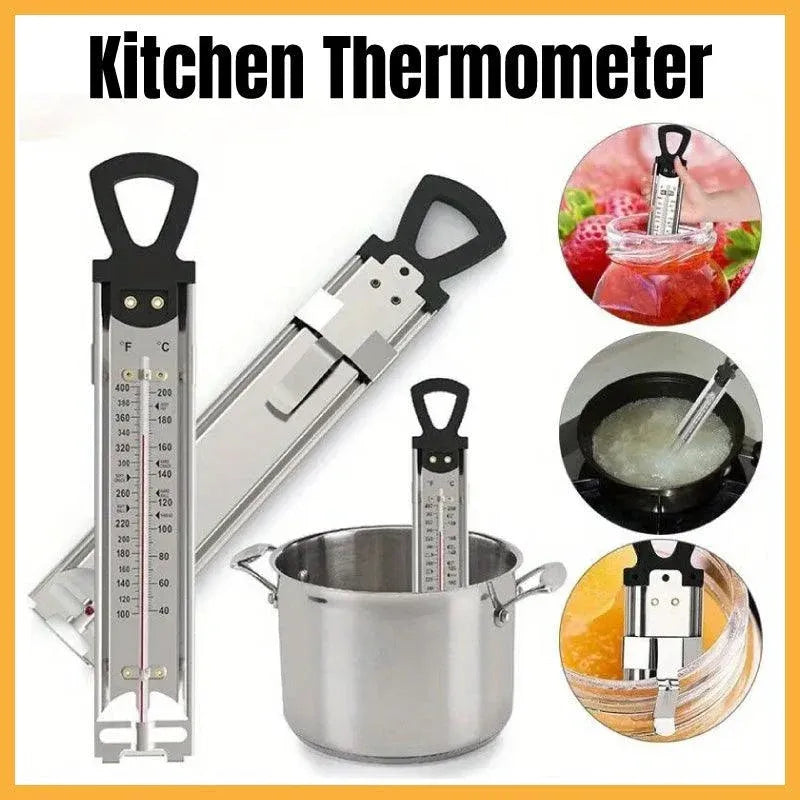 Stainless Steel Food Thermometer Kitchen Bakery Cooking