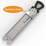 Stainless Steel Food Thermometer Kitchen Bakery Cooking - Rear View