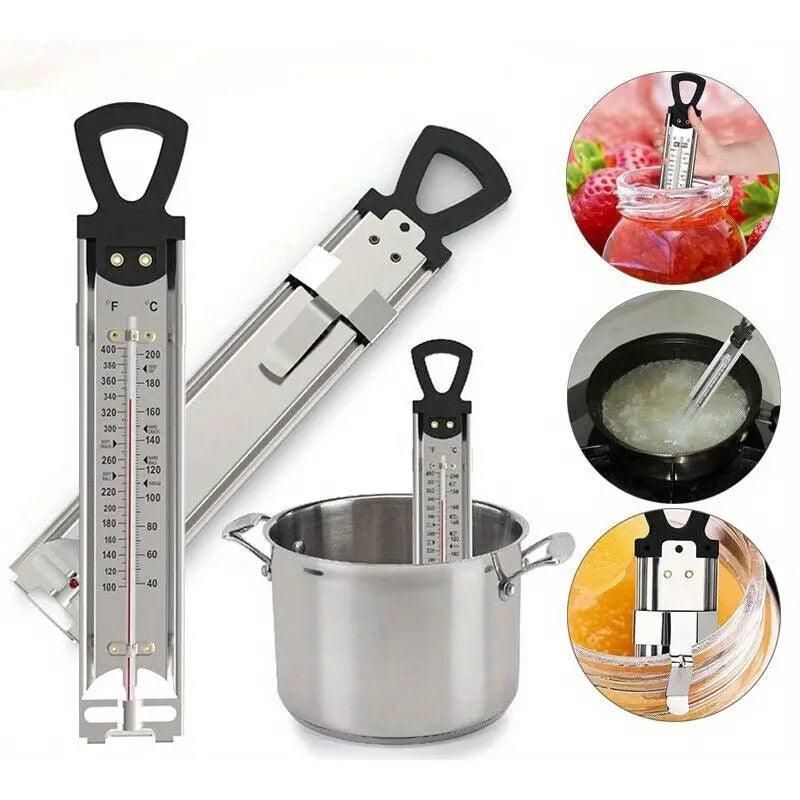 Stainless Steel Food Thermometer Kitchen Bakery Cooking