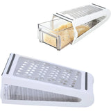 Double Sided Grater Cheese Grater Butter Cutter Kitchen Tool Shredder Slicer - Front View