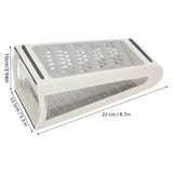Double Sided Grater Cheese Grater Butter Cutter Kitchen Tool Shredder Slicer - Side View