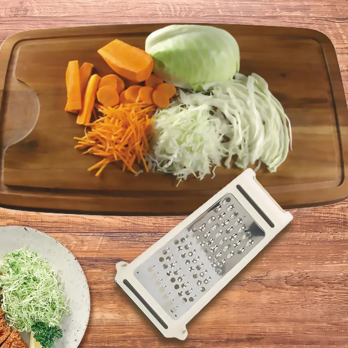 Double Sided Grater Cheese Grater Butter Cutter Kitchen Tool Shredder Slicer