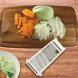 Double Sided Grater Cheese Grater Butter Cutter Kitchen Tool Shredder Slicer - Rear View