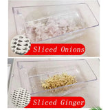 Double Sided Grater Cheese Grater Butter Cutter Kitchen Tool Shredder Slicer - Extra Image