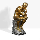 Resin Sculpture Home Decor Ornament Tabletop Figurine Modern Decorative Statue - Low Angle