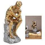 Resin Sculpture Home Decor Ornament Tabletop Figurine Modern Decorative Statue - Extra Image
