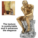 Resin Sculpture Home Decor Ornament Tabletop Figurine Modern Decorative Statue - Extra Image
