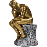 Resin Sculpture Home Decor Ornament Tabletop Figurine Modern Decorative Statue - Front View