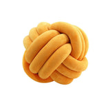 Three-Strand Braided Round Pillow Sofa Cushion Decorative Pillow for Living Room - Curcuma
