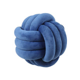 Three-Strand Braided Round Pillow Sofa Cushion Decorative Pillow for Living Room - Curcuma - Extra Image