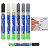 6Colours Tile Repair Pen Styling Wall Gap Grout Refresher Marker Bathroom - Black