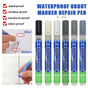 6Colours Tile Repair Pen Styling Wall Gap Grout Refresher Marker Bathroom - Grey
