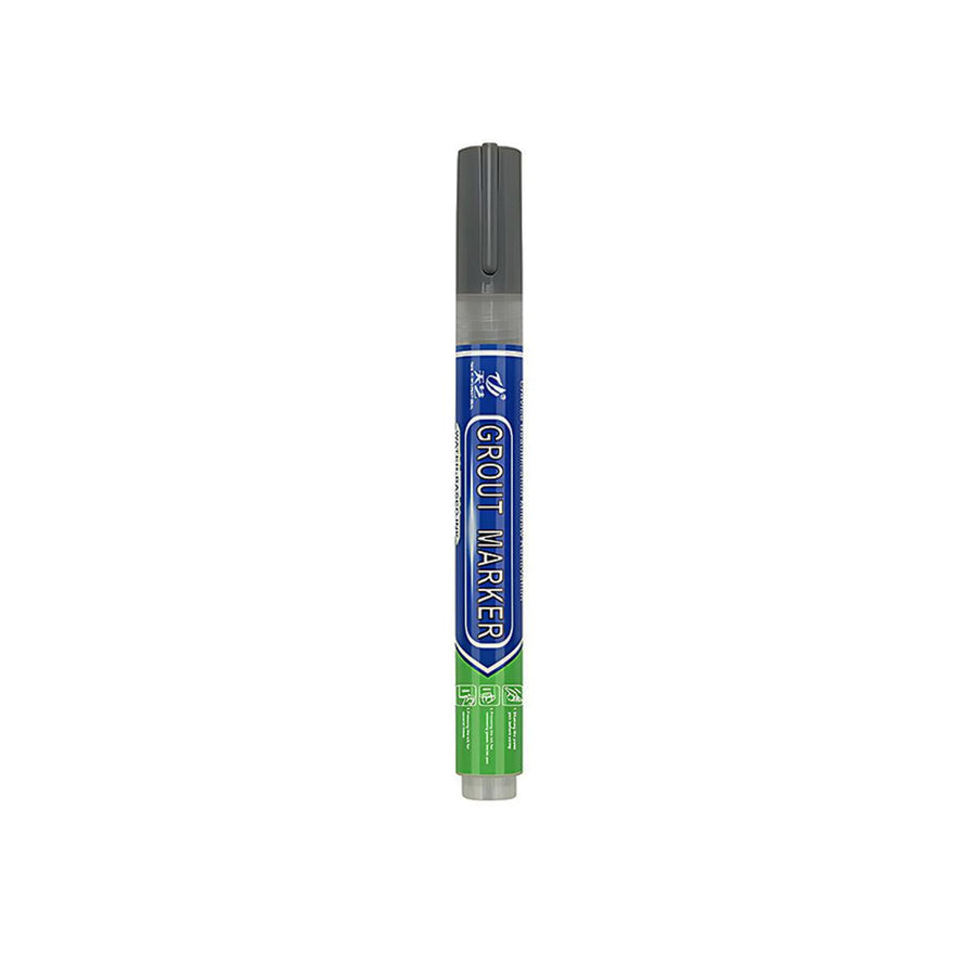 6Colours Tile Repair Pen Styling Wall Gap Grout Refresher Marker Bathroom - Grey