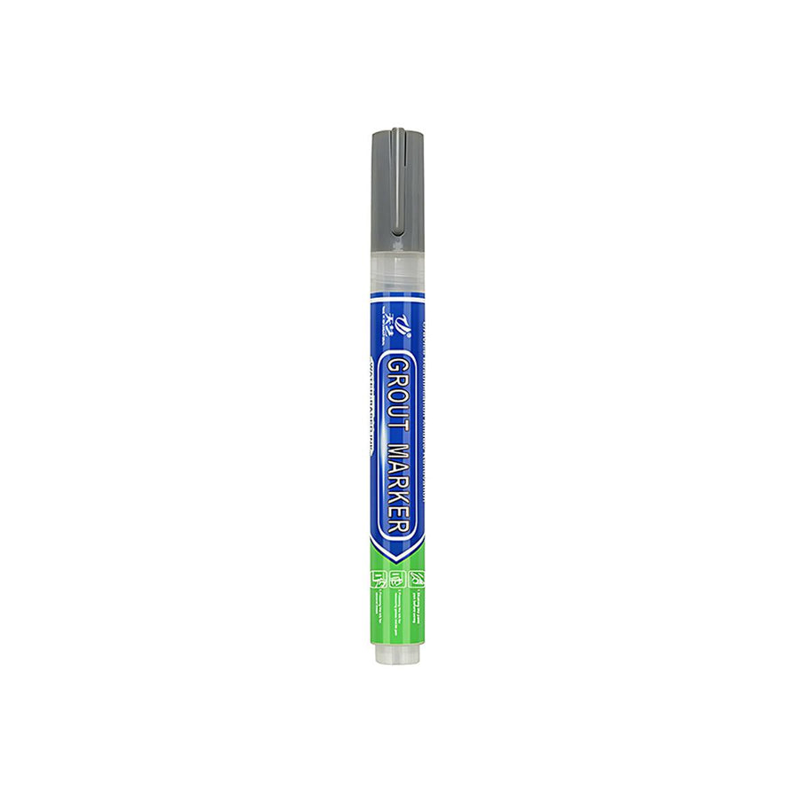 6Colours Tile Repair Pen Styling Wall Gap Grout Refresher Marker Bathroom - Grey