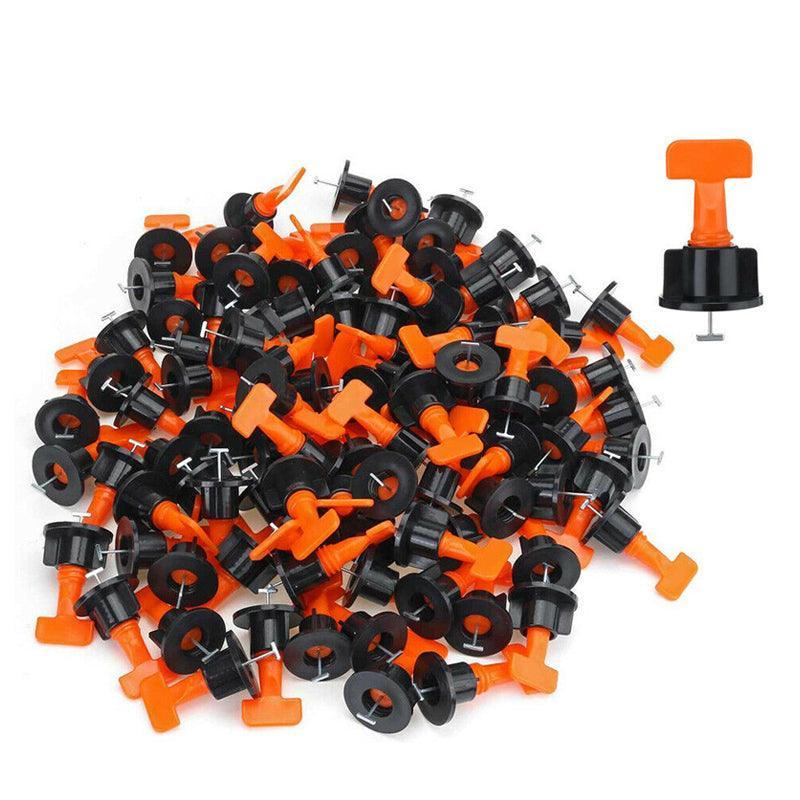50-200X Tile Leveling System Clips Levelling Spacer Tiling Tool Floor Wallwrench - 50PCS