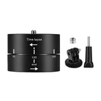 Action Camera 360° Rotating 60/120min Time Lapse Timer Tripod Head Adapter Gopro - 120min