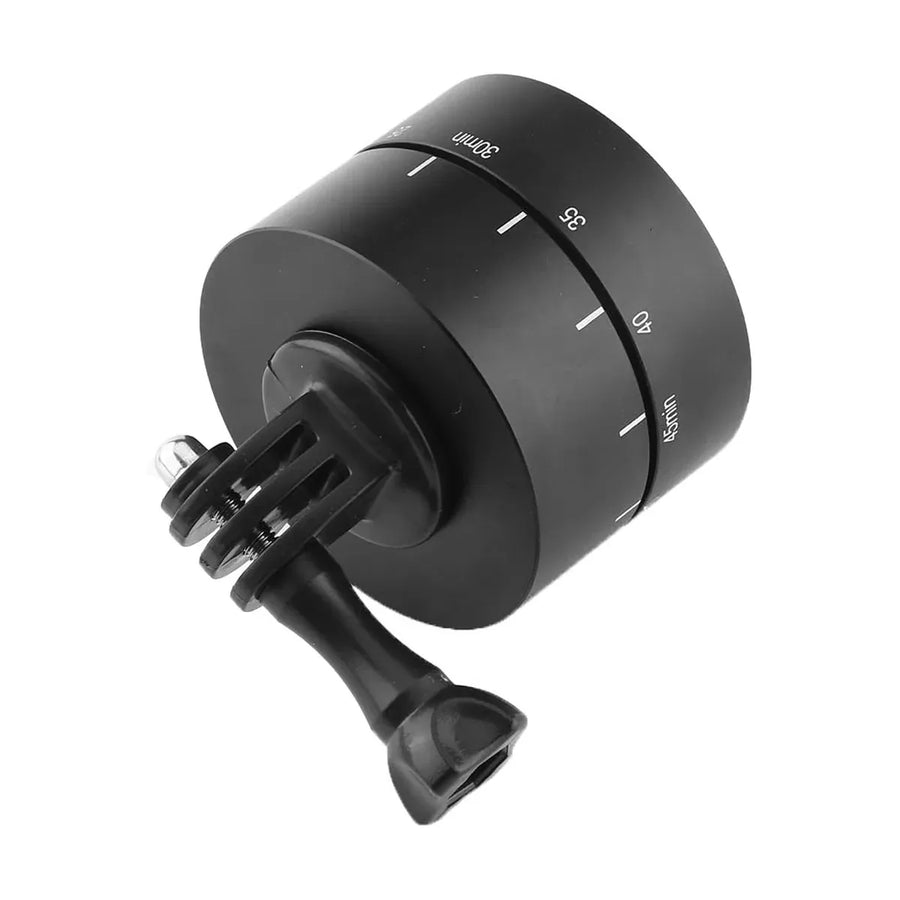 Action Camera 360° Rotating 60/120min Time Lapse Timer Tripod Head Adapter Gopro - 120min