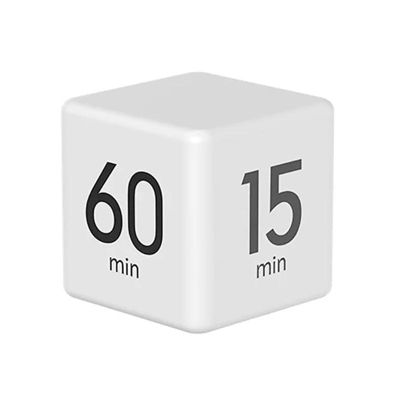 Cubic Timer for Students Time Management Study Exercise Reminder Tool Adjustable - 1-3-5-10