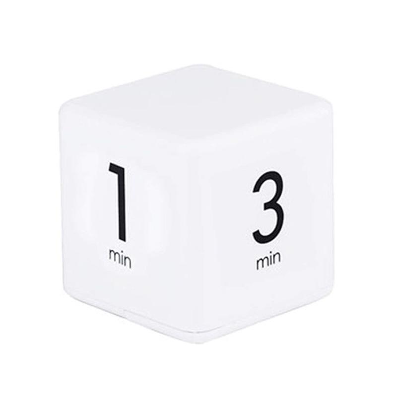Cubic Timer for Students Time Management Study Exercise Reminder Tool Adjustable - 1-3-5-10