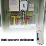 1-Piece SUL180A 24-Hour Mechanical DIN-Rail Timer Switch