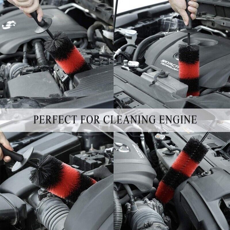 45cm Cleaning Tool Wash Cleaner Tire Rim Scrub Brush Car Vehicle Wheel Hub Brush