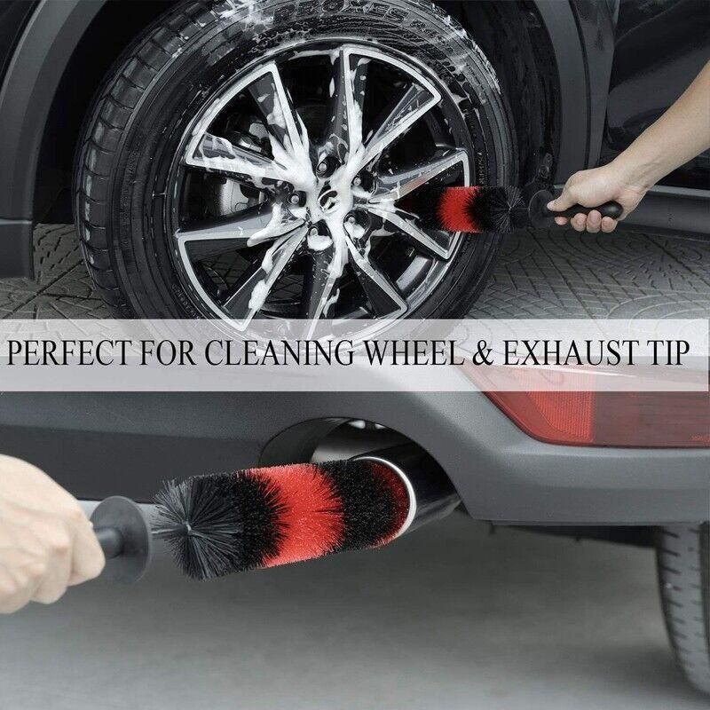 45cm Cleaning Tool Wash Cleaner Tire Rim Scrub Brush Car Vehicle Wheel Hub Brush