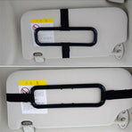 Visor Back Seat Napkin Box Car Tissue Holder Auto Elastic Belt Sun Paper Rack Au