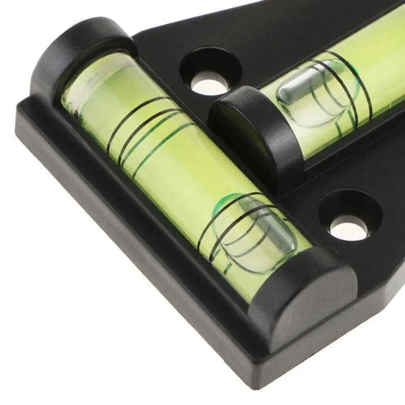 T Shaped Spirit Level for Caravan Tripod Camper RV Boat Trailer Use